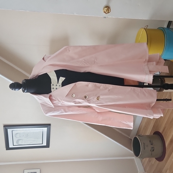 Unique Soft Pink Blanc Noir Jacket - Picture 4 of 9